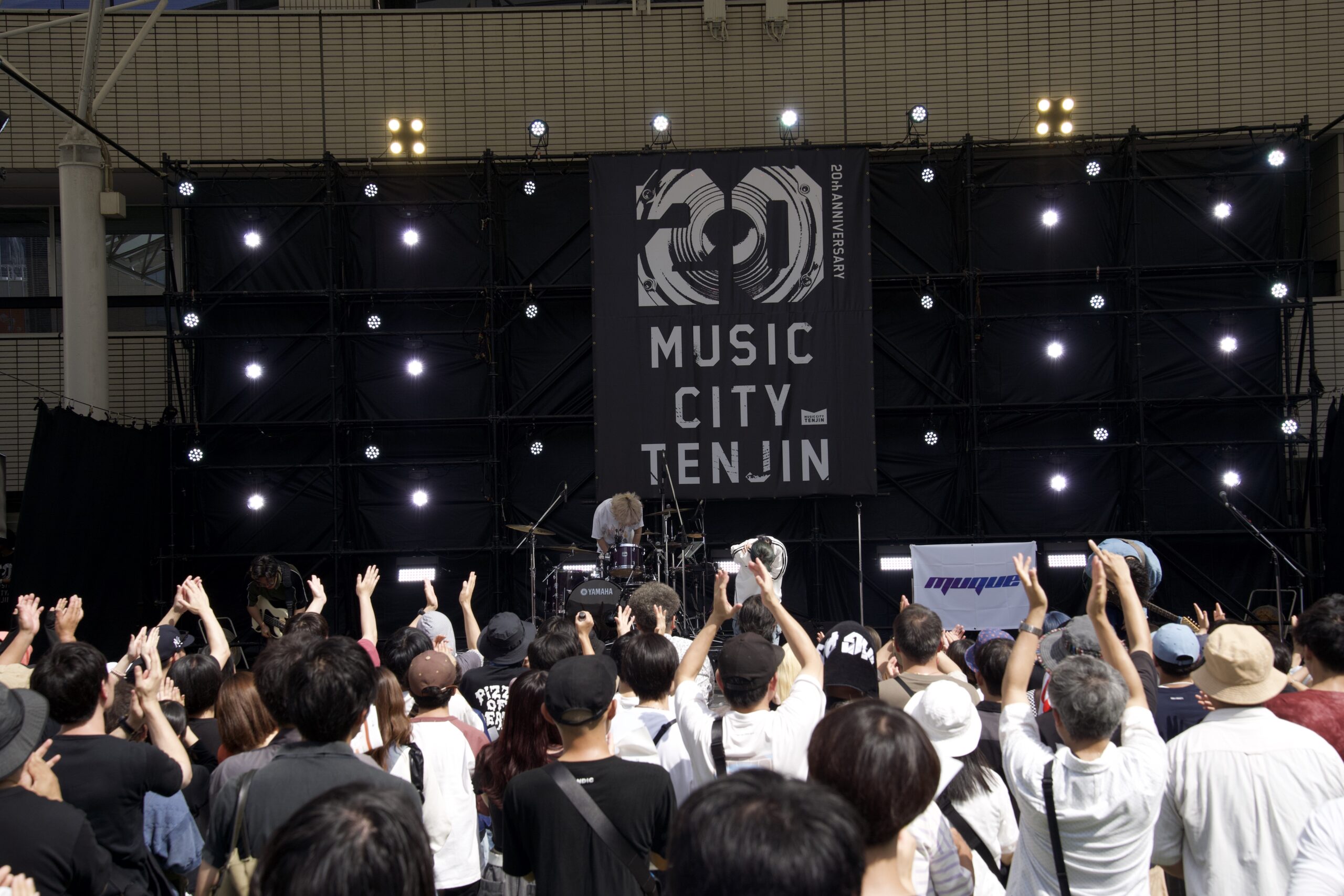 ”街が鳴ってるよ。”九州最大級のフリーライブイベントMUSIC CITY TENJINが5年ぶりに戻ってきた。